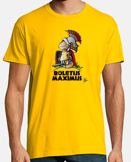 Camiseta Boletus Maximus (fondo claro)