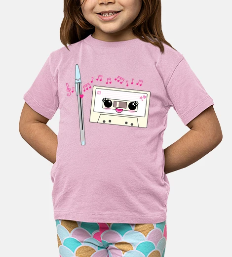 Ropa Bolígrafo y casete enamorados kawaii