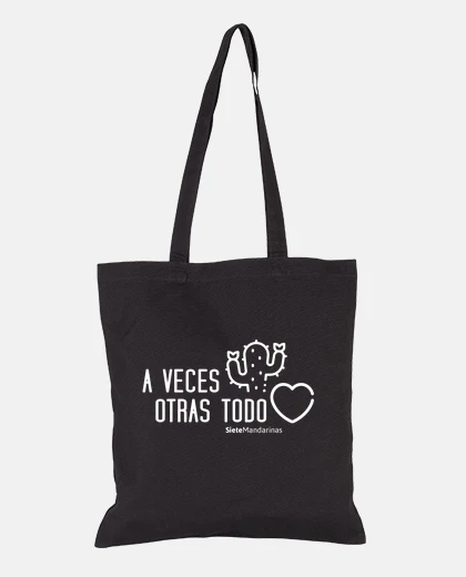 Bolsa Bolsa cactus corazón blanco