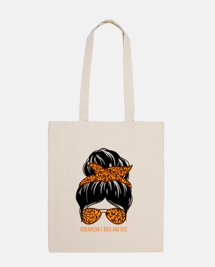 Bolsa de Tela Adrenalina y Rock and Roll