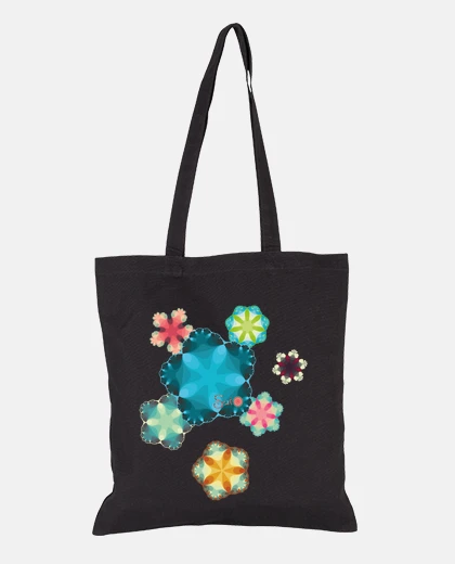 Bolsa Bolsa de tela, color negro