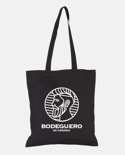 Bolsa de tela, color negro
