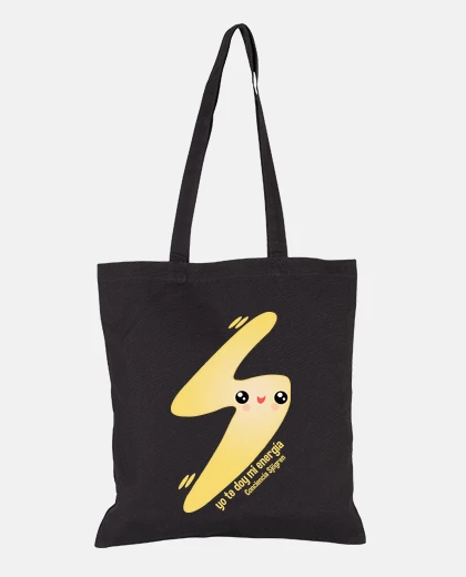 Bolsa Bolsa de tela energía