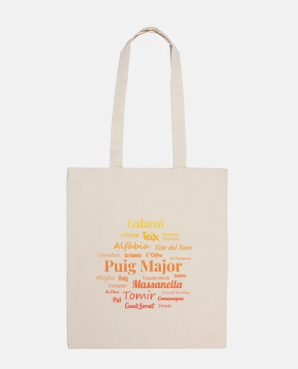 Bolsa de tela Serra de Tramuntana N2