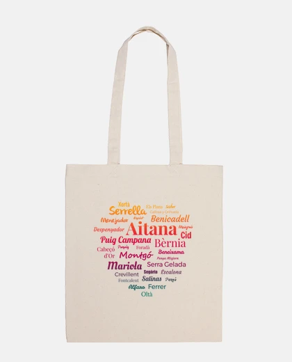 Bolsa de Tela Sierras de Alicante N3