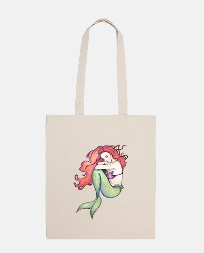 Bolsa Bolsa de tela, Sirenita