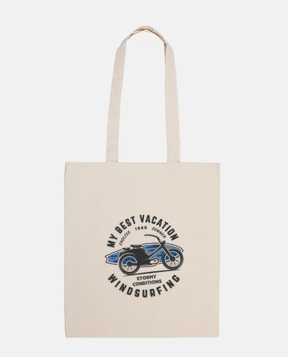 Bolsa Bolsa de tela sostenible Surf