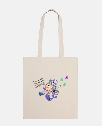 Bolsa Bolsa de tela sueña en grande