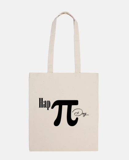 Bolsa BOLSA HAPPY DAY NÚMERO PI HUMOR MATEMÁTICAS