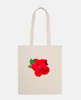 bolsa de playa rosa roja 1