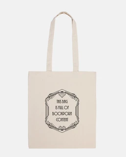 Bolsa de tela BOOKPORN