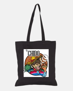 Bolsa de tela, color negro