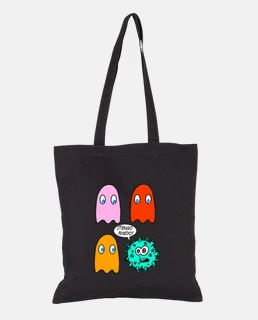 Bolsa de tela, color negro