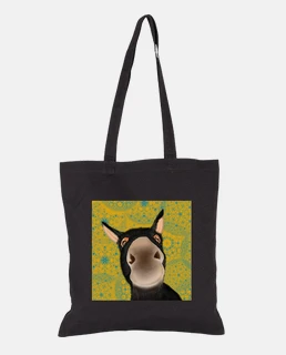 Bolsa de tela, color negro