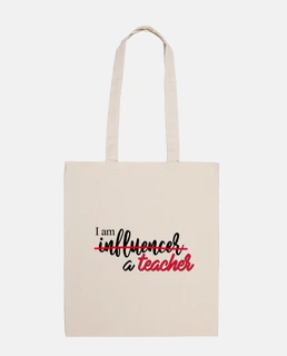Bolsa de tela I am a teacher