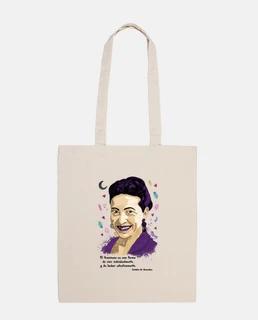 Bolsa Simone de Beauvoir Mónica Jiménez Art