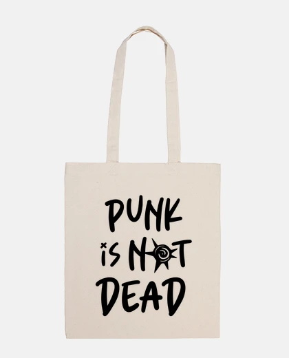 Bolsa bolso de estudiante punk is not dead bolso para tableta y lector electrónico