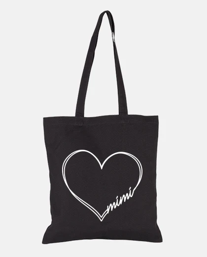 Bolsa bolso de mano para estudiante, tierno y suave, con forma de corazón