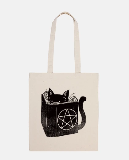Bolsa bolso del gato brujería