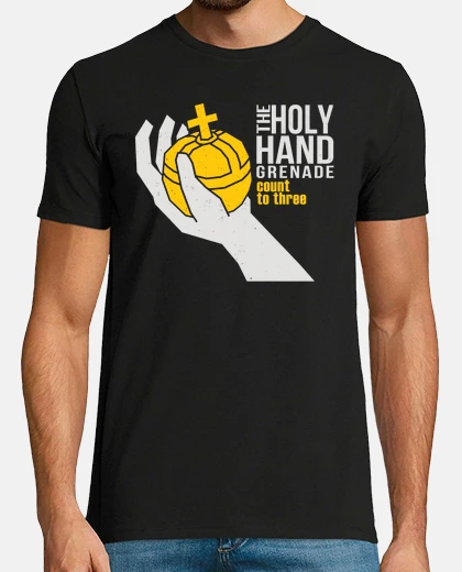 T-shirt bomba a hand santa