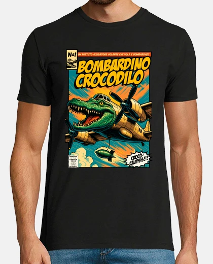 Camiseta Bombardino Crocodilo
