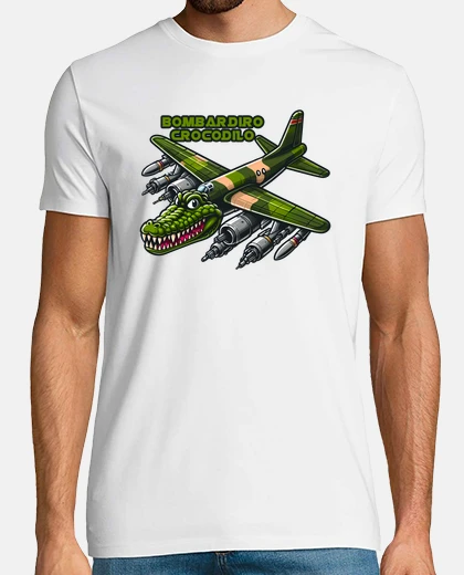 Camiseta bombardiro cocodrilo