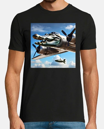 Camiseta bombardiro crocodilo cerebro meme