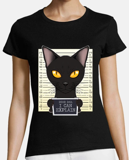 Tee-shirt bombay chat papa je cher papa je peux e