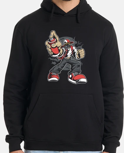 Hoodie bomber