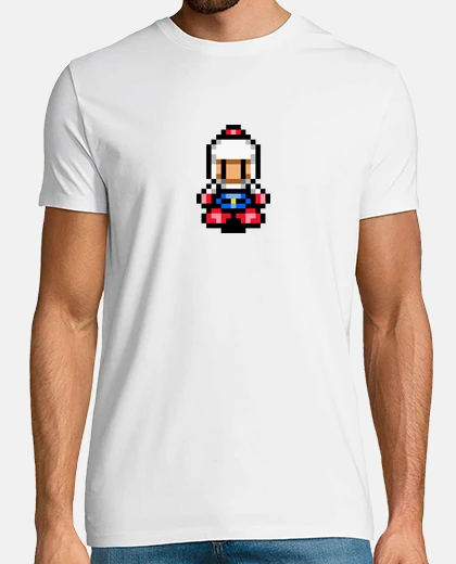 Camiseta Bomberman Pixel Retro