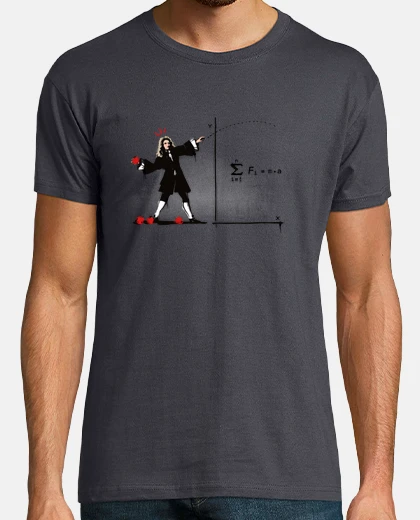Tee-shirt bombes de newton - maths banky