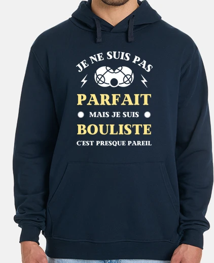 Sudadera bombín perfecto humor petanca hombre