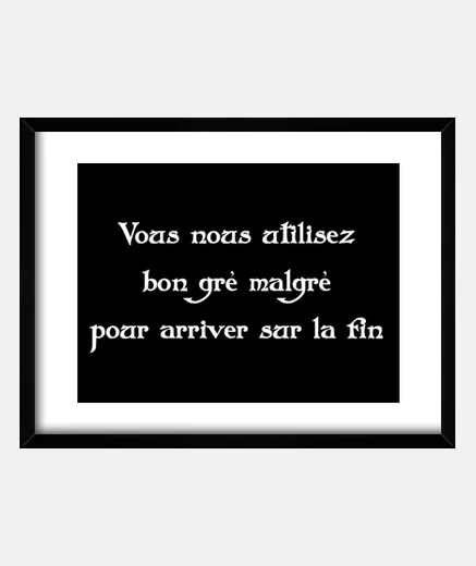 Cadre Bon gré malgré   kaamelott