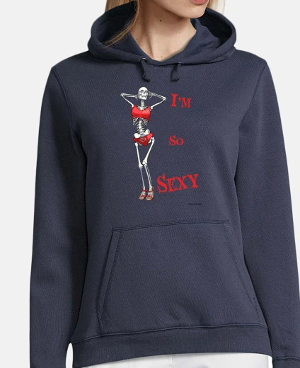 Sudadera Bone girl sexy con capucha