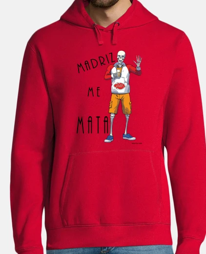 Sudadera Bones boy madriz Con capucha