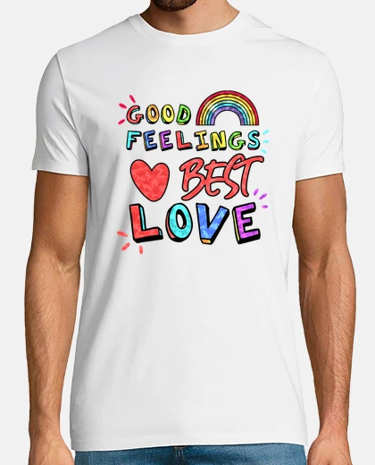 Tee-shirt bons sentiments le meilleur amour