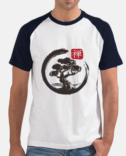 bonsaï arbre rétro plante ying yang