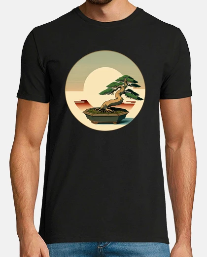 Tee-shirt bonsai élégant