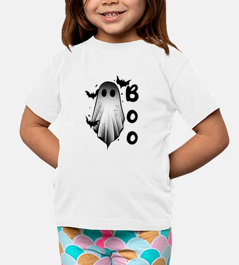 Abbigliamento boo fantasma e pipistrelli di Halloween