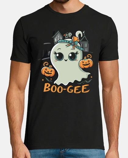 Tee-shirt Boo Gee Cute Halloween Ghost