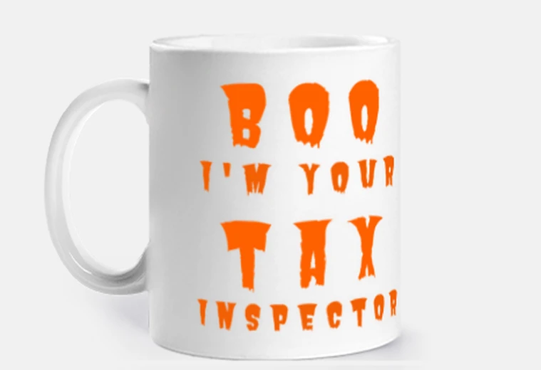 Mug boo je suis ton inspecteur des impôts
