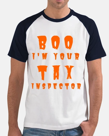 Tee-shirt boo je suis ton inspecteur des impôts