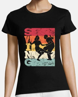 boogie woogie swing dansant rétro couleurs vintage
