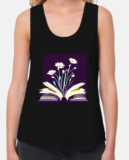 T-shirt Book Flowers