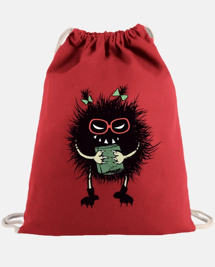 Bag Book Lover Evil Bug Loves Reading