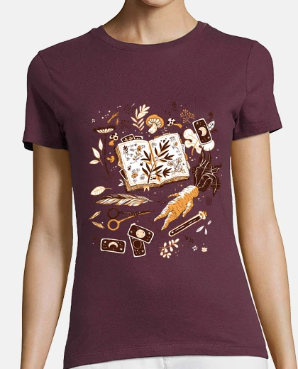 Tee-shirt book sorcière