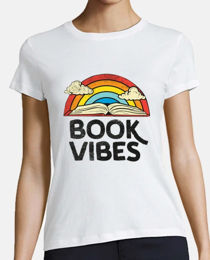 Playera Book Vibes Book Lover Bookworm Books Reading