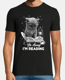 Bookish Go Away Im Reading Cat Reading