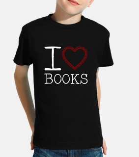 Books camiseta manga corta peques