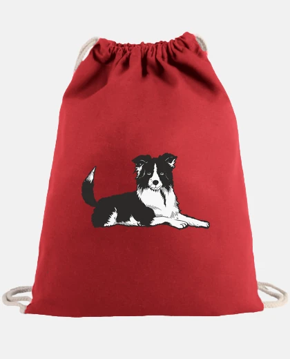 Bag border collie, sheepdog, herding,
